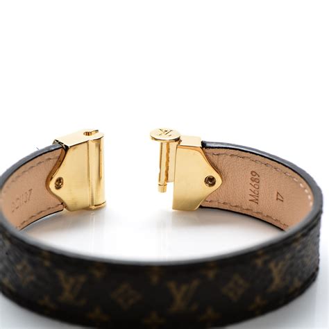 lv nano bracelet|louis vuitton monogram bracelet.